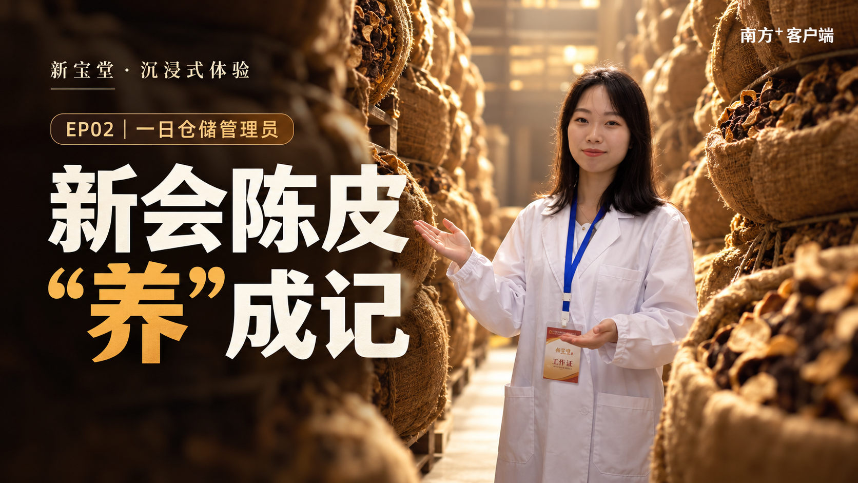 一日陈皮仓储管理员视频封面